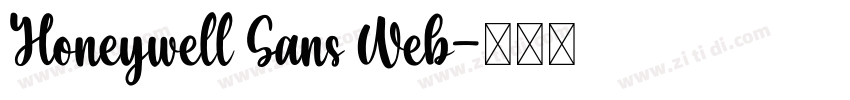 Honeywell Sans Web字体转换